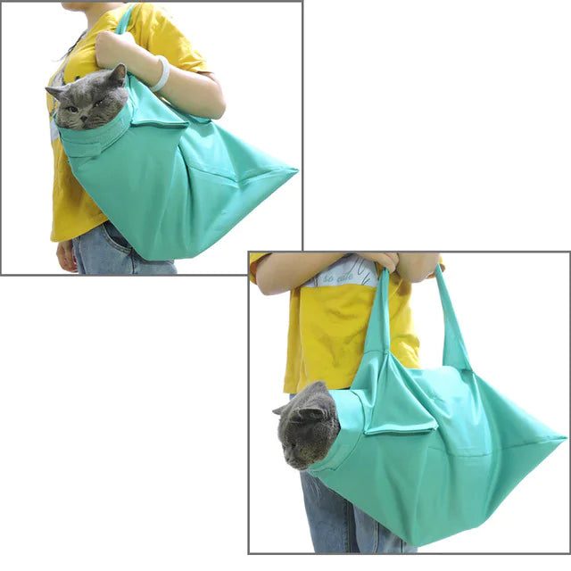 Cat and Dog Sling Shoulder Bag for Travel and Grooming