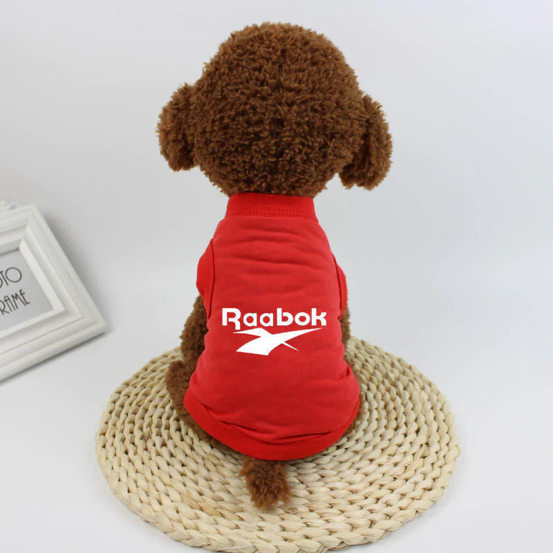 Dog T-Shirt for Small Pets - Spring/Fall Sports Wear
