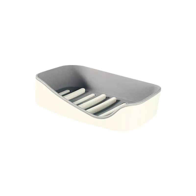 New Colorful Double-Layer Soap Dish with Drainage