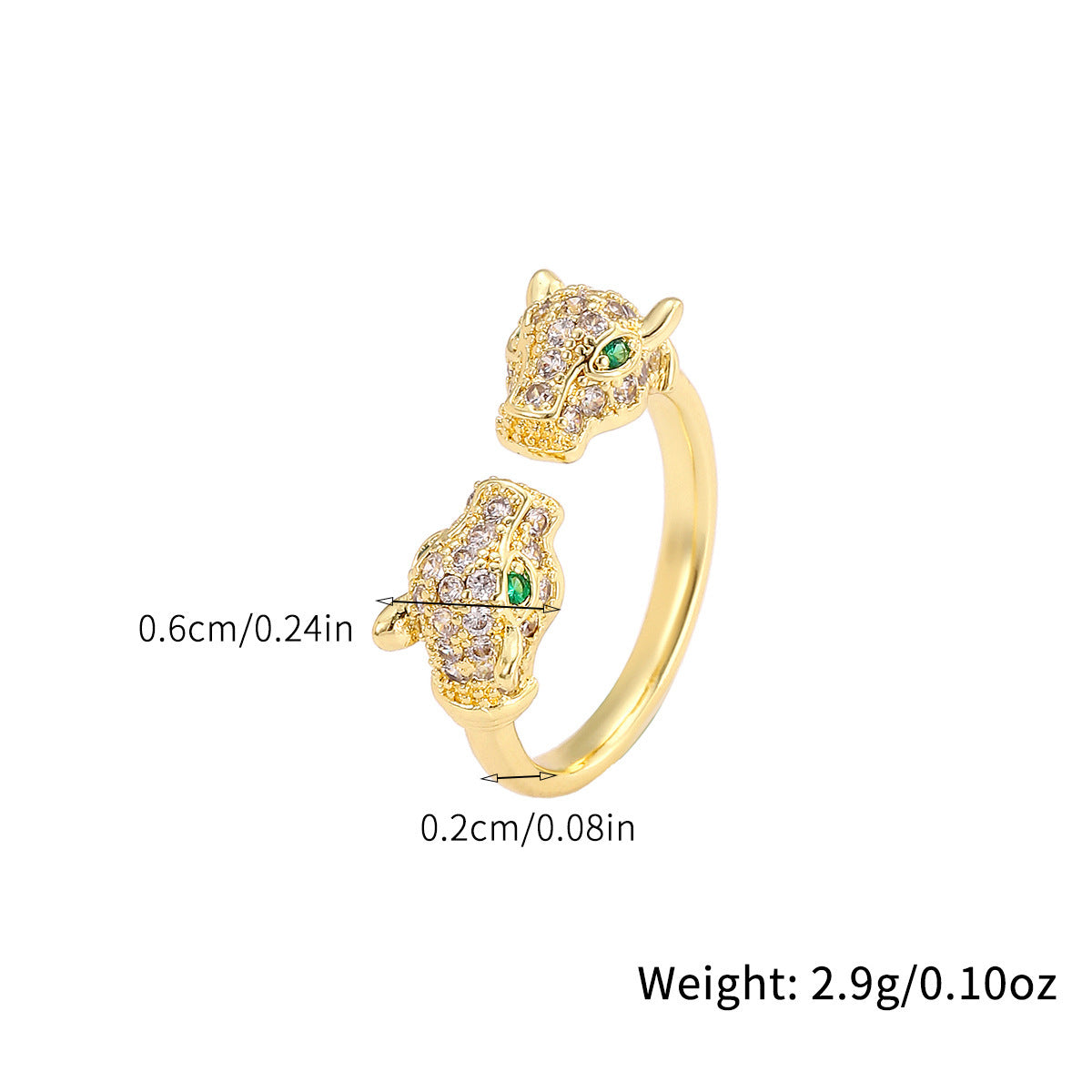 Finger Ring With Tiger Head,Only Self-pickup Is Supported, And The Displayed Prices Are All Self-pickup Prices