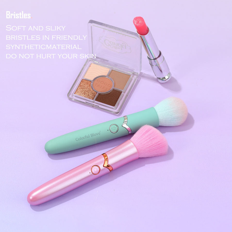 Discreet Mini Bullet For Women Elegant Makeup Brush Vibrator,Travel Friendly Body Massager With Nipple Stimulation