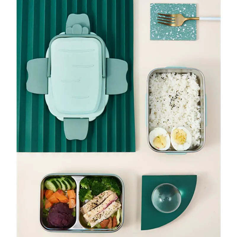 Cute Radish Portable Insulated Lunch Box for Students