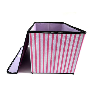 Foldable Folding Storage Cube Storage Box Fabric Cube Toy Organiser With Lid