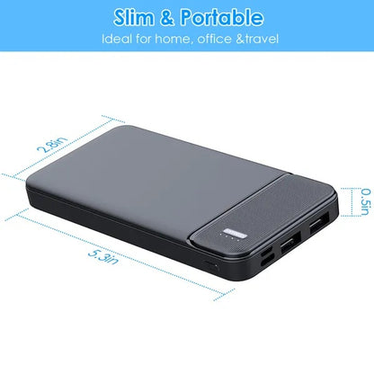 Power Bank Portable Phone Charger For Home Office Travel External