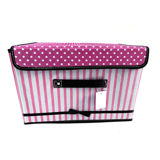 Foldable Folding Storage Cube Storage Box Fabric Cube Toy Organiser With Lid