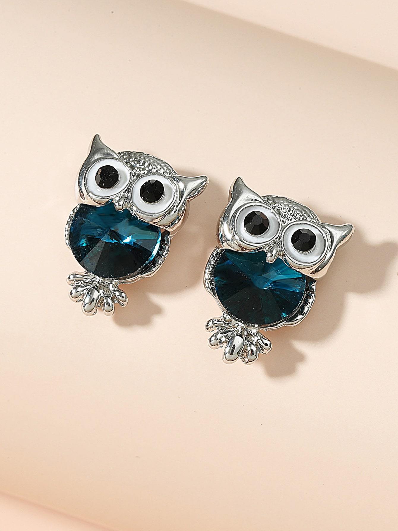Earring With Owl Shape ,Only Self-pickup Is Supported, And The Displayed Prices Are All Self-pickup Prices