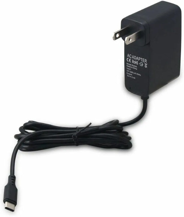 For Nintendo  AC Power Supply Adapter Home Wall Travel Charger Cable 2.4A