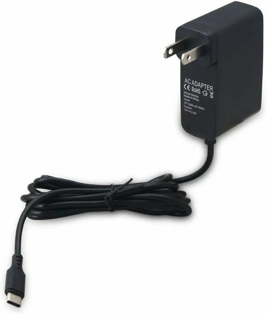 For Nintendo  AC Power Supply Adapter Home Wall Travel Charger Cable 2.4A