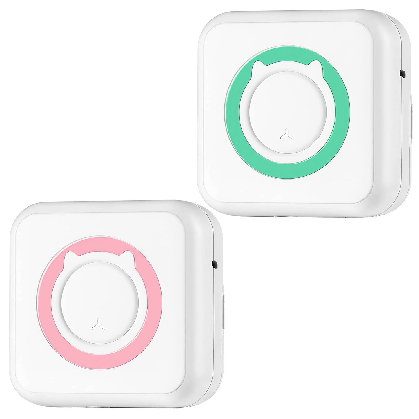 Mini Printer - Printer Paper 'Options' -- Pocket Wireless Thermal Printer Portable Mini Sticker Maker Machine Rechargeable Inkless Photo Printer For Printing Label Journal Study Notes Memo Photos