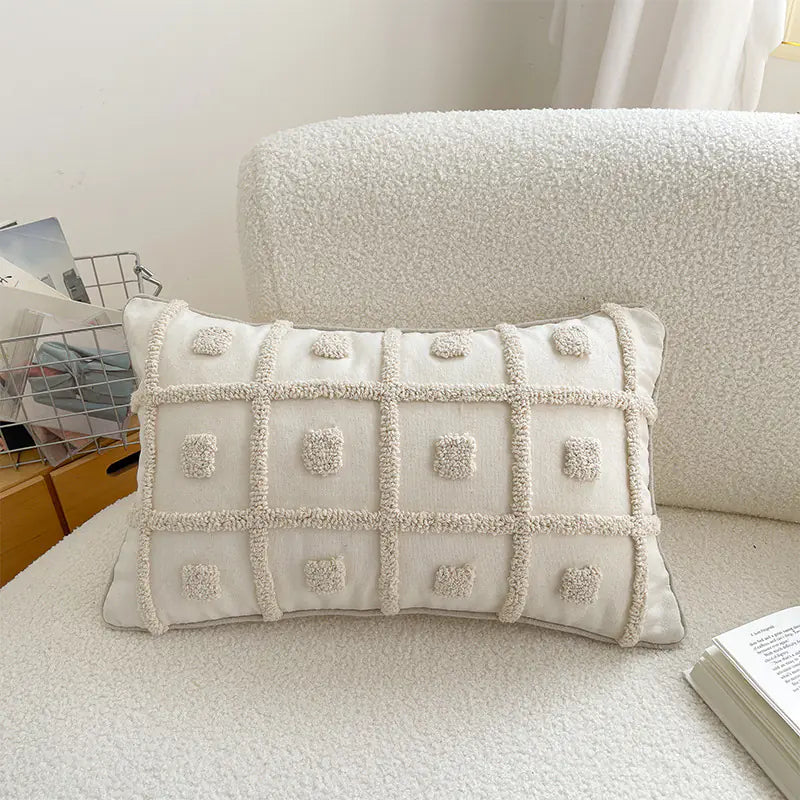 Moroccan Style High-Quality Loop Velvet Cushion