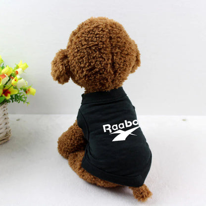 Dog T-Shirt for Small Pets - Spring/Fall Sports Wear