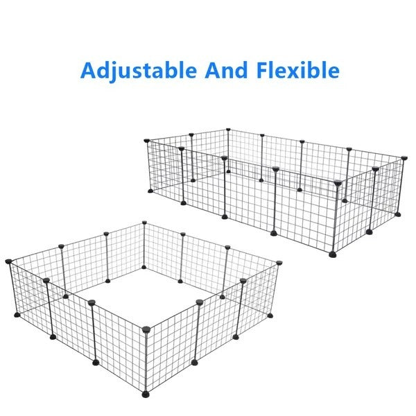 Pet Playpen Small Animal Cage Indoor Portable Metal Wire Yard Fence For Small Animals