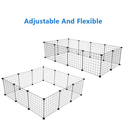 Pet Playpen Small Animal Cage Indoor Portable Metal Wire Yard Fence For Small Animals