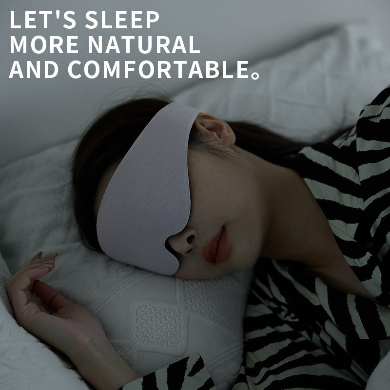 Light-shading Sleep Aid Eye Mask, Which Can Be Used For Travel And Home Office, Skin-friendly And Comfortable 3D Eye Mask, Shading And Breathable To Relieve Eye Fatigue