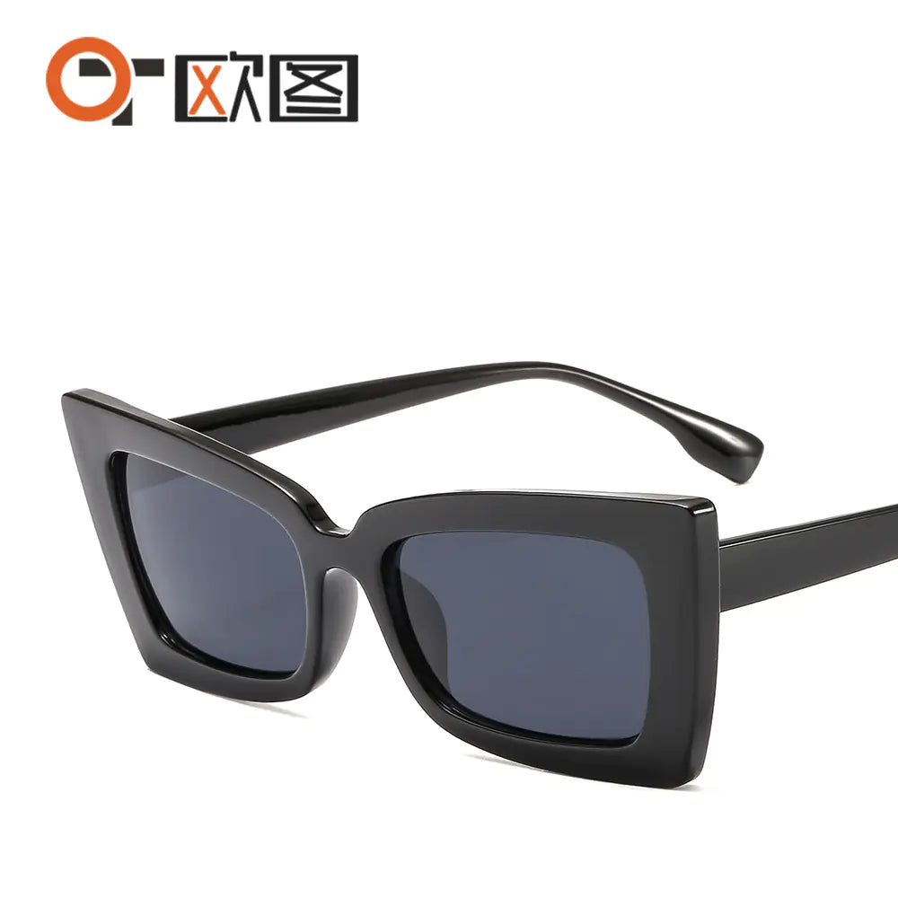 Fashionable Colorful Cat Eye Sunglasses for Men and Women