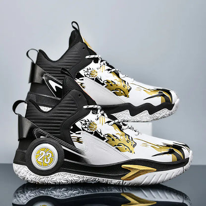 James Basketball Shoes - Winter High-Top Cushioning Sneakers