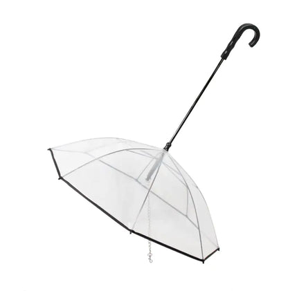 Transparent Dog Umbrella for Pets and Accessories