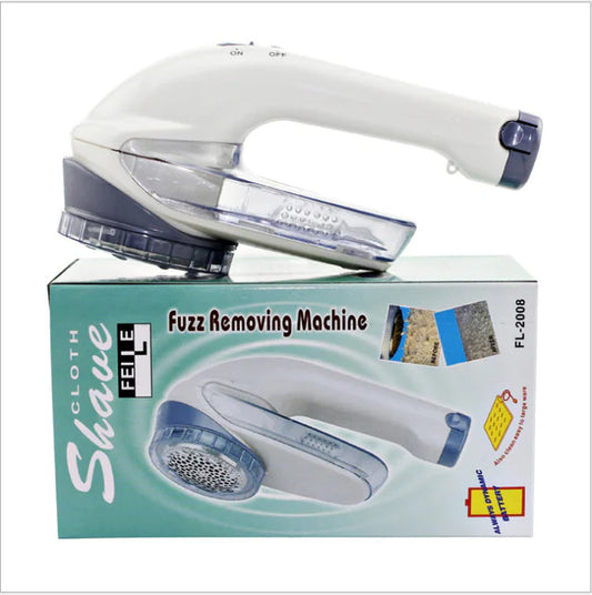 Battery-Powered Fabric Shaver and Lint Remover