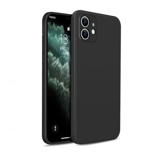 Cube Liquid Silicone Phone Case for Apple Devices
