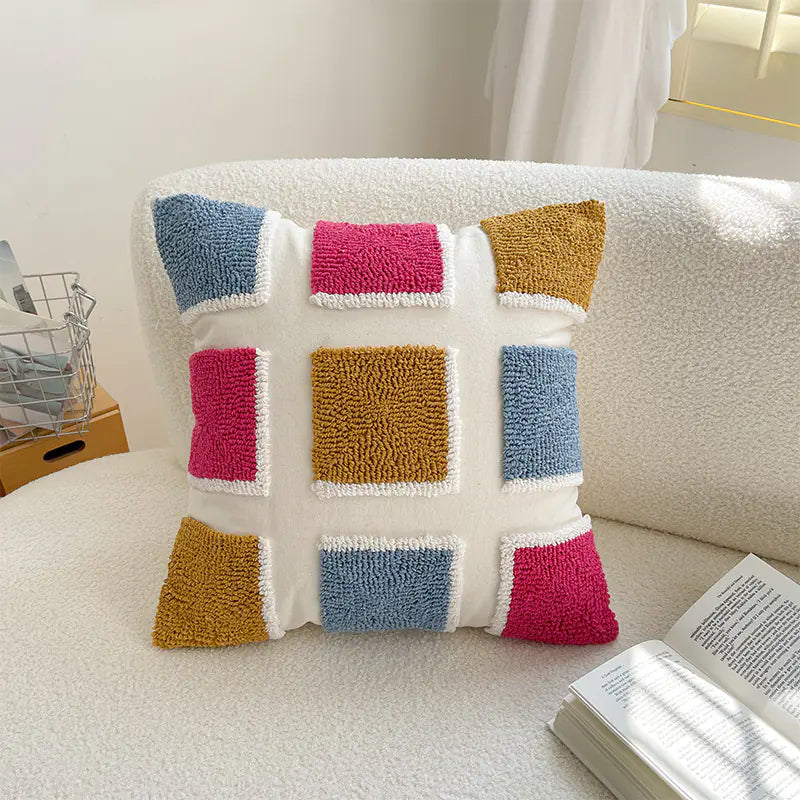 Moroccan Style High-Quality Loop Velvet Cushion