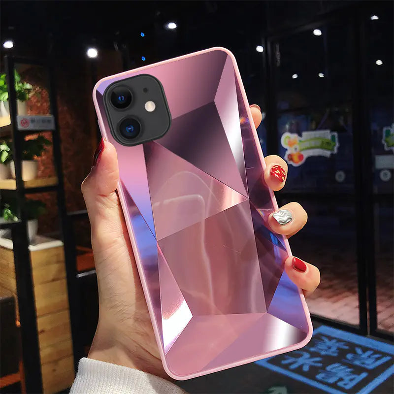 Diamond Mirror Phone Case for iPhone 11 Pro Max