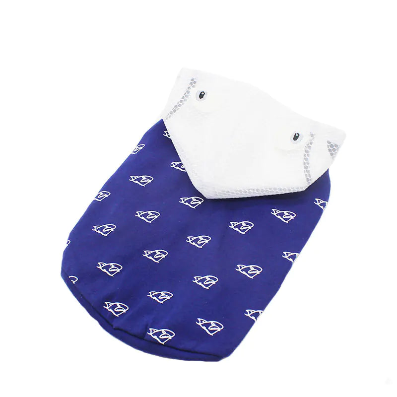 Cotton Stretch Dog Clothes for Big-Eyed Puppies