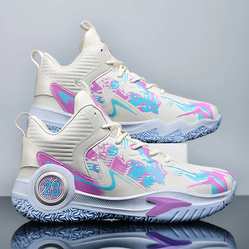 James Basketball Shoes - Winter High-Top Cushioning Sneakers