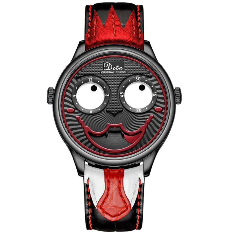 Russian Clown Men's Waterproof Quartz Watch Concept