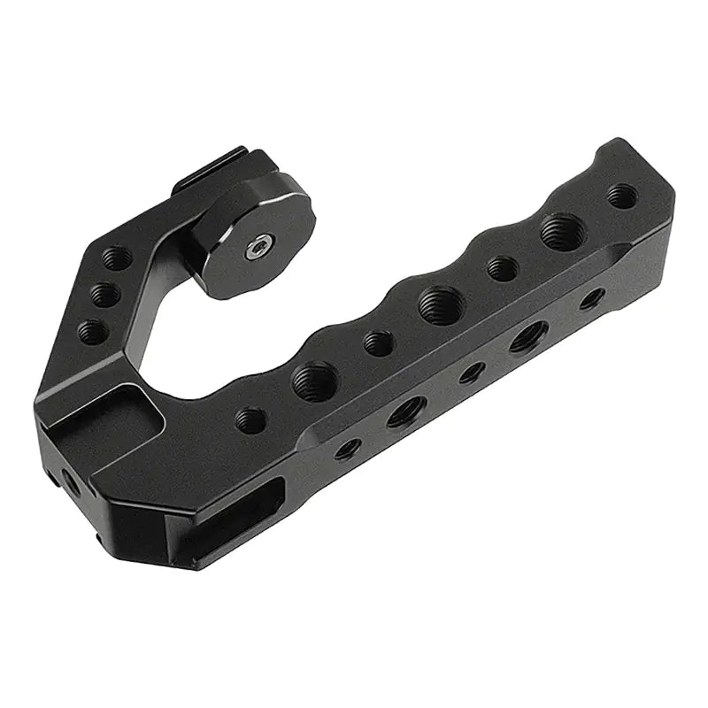 Multifunctional Camera Grip with Cold Shoe and Metal Rail