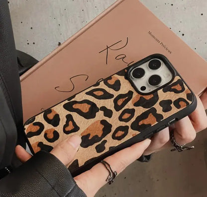 Fashionable Leopard Print Case for iPhone X/XS Max