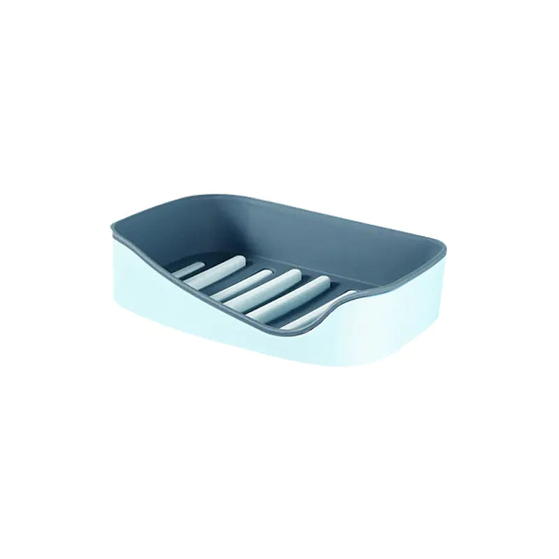 New Colorful Double-Layer Soap Dish with Drainage