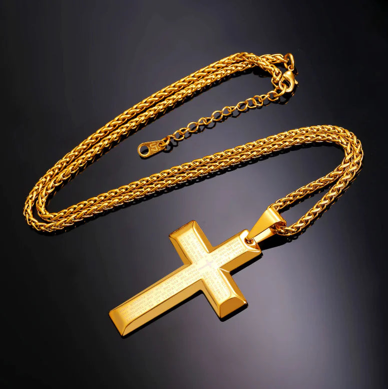 Cross Necklace with Jesus