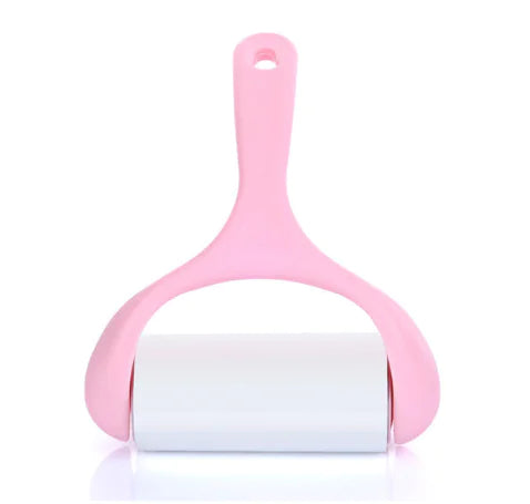 Lint Roller with Sticky Paper and Felt Roller
