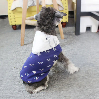 Cotton Stretch Dog Clothes for Big-Eyed Puppies