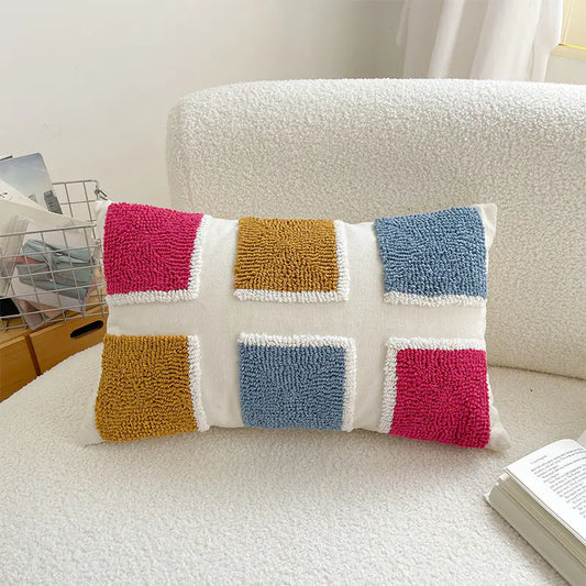 Moroccan Style High-Quality Loop Velvet Cushion