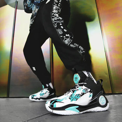 James Basketball Shoes - Winter High-Top Cushioning Sneakers