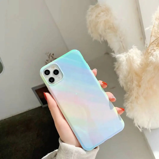 Colorful Gradient Blu-ray Phone Case