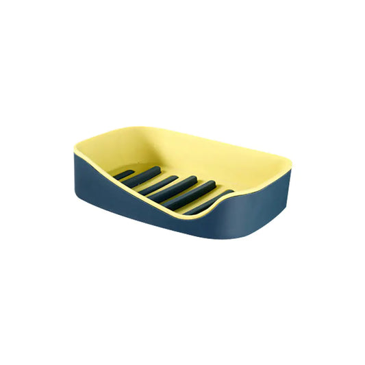 New Colorful Double-Layer Soap Dish with Drainage