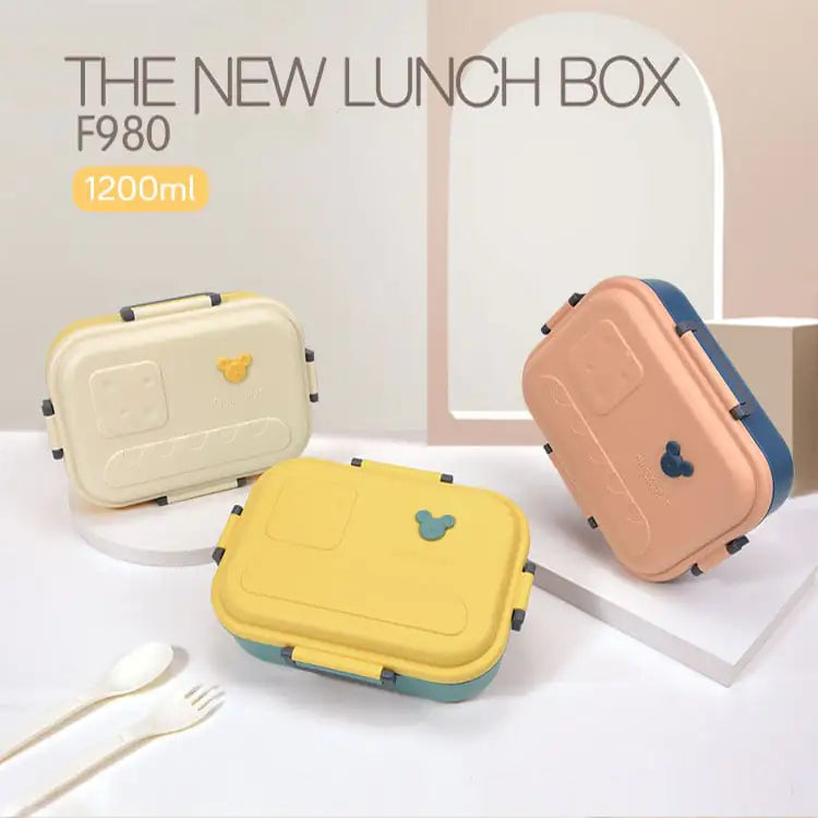 Portable Leakproof Cheese Microwave Lunch Box