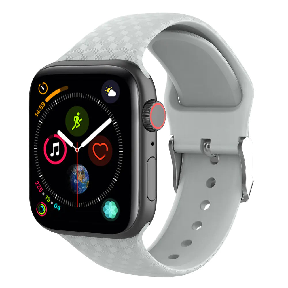 3D Pattern Silicone Sports Bracelet Strap
