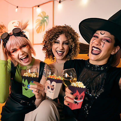 12Pcs Halloween Popcorn Box