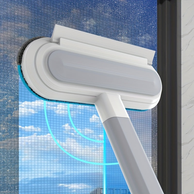 Multi-functional Window Cleaning Brush And Mini Pet Hair Remover, Professional Window Cleaning Tool For Home Use