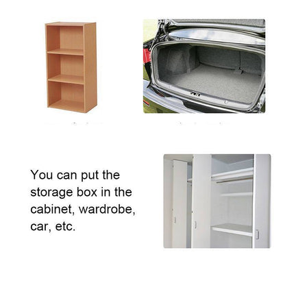 Foldable Folding Storage Cube Storage Box Fabric Cube Toy Organiser With Lid