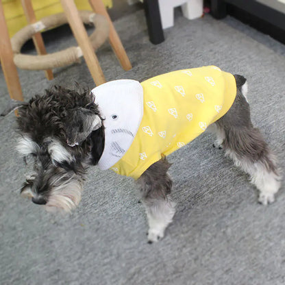 Cotton Stretch Dog Clothes for Big-Eyed Puppies