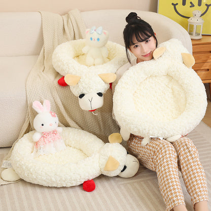 Pet Supplies Dog Cat Plush Nest Four Seasons Universal Warm Mattress