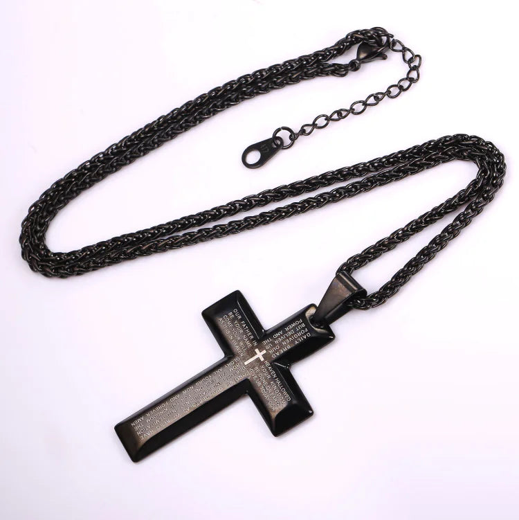 Cross Necklace with Jesus