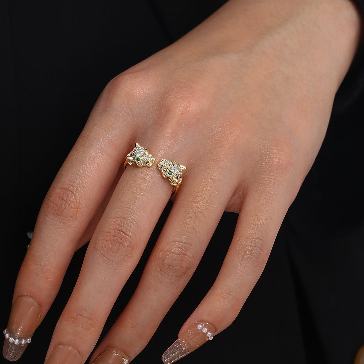 Finger Ring With Tiger Head,Only Self-pickup Is Supported, And The Displayed Prices Are All Self-pickup Prices