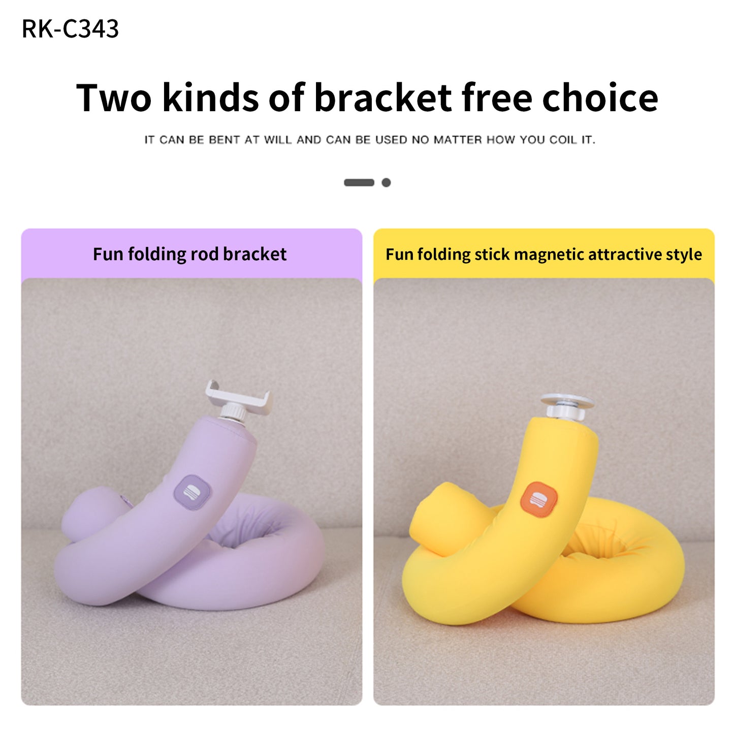 C343 --Fun Folding Stick Phone Stand