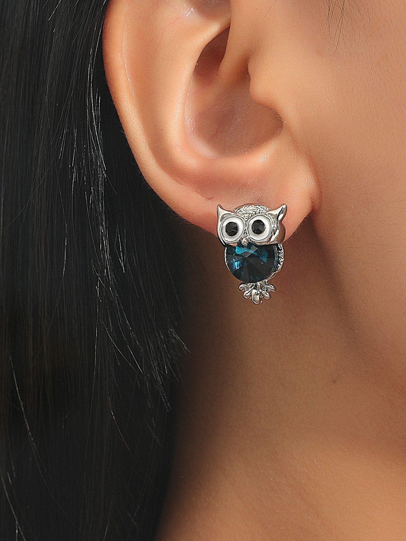 Earring With Owl Shape ,Only Self-pickup Is Supported, And The Displayed Prices Are All Self-pickup Prices