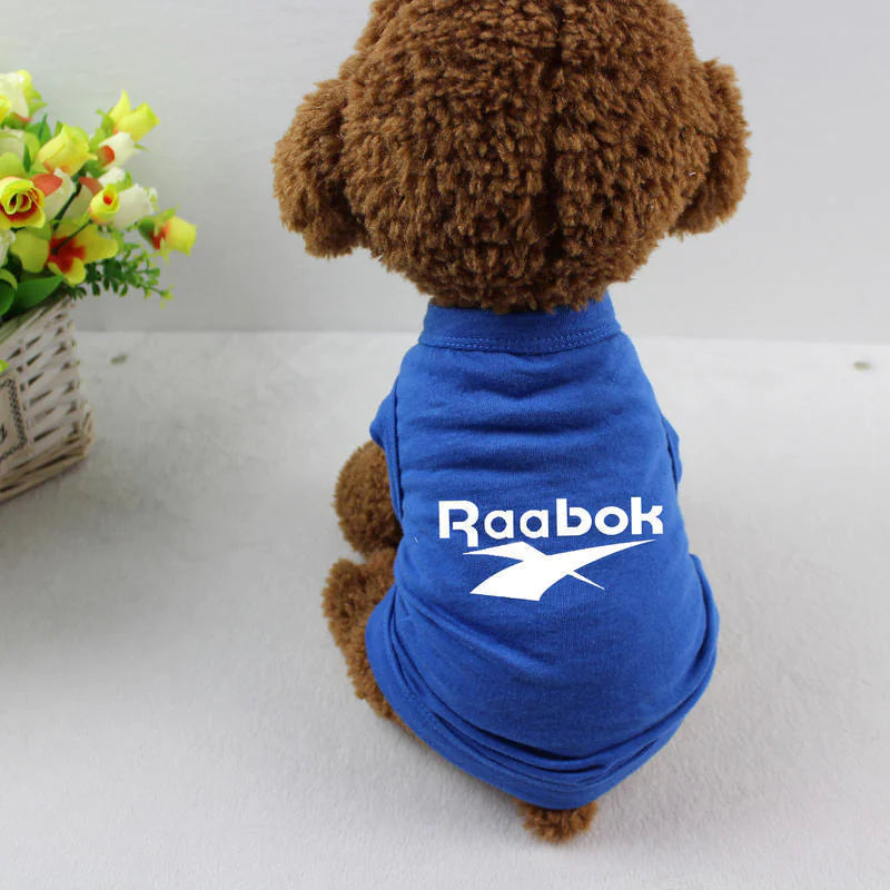 Dog T-Shirt for Small Pets - Spring/Fall Sports Wear